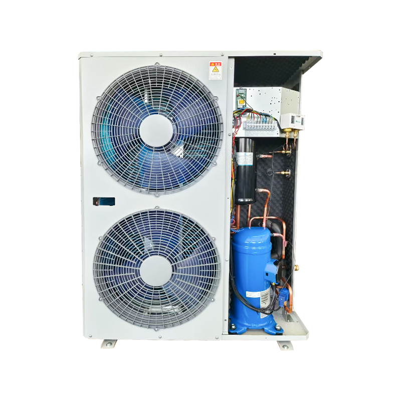 เครื่องควบแน่นช่องระบายอากาศด้านข้าง (ใช้คอมเพรสเซอร์ Panasonic) 3-12HP