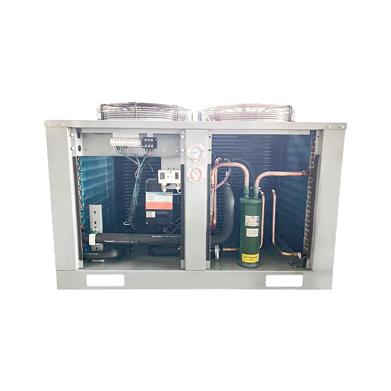 เครื่องควบแน่นช่องระบายอากาศด้านบน (ใช้คอมเพรสเซอร์ Panasonic) 8-40HP