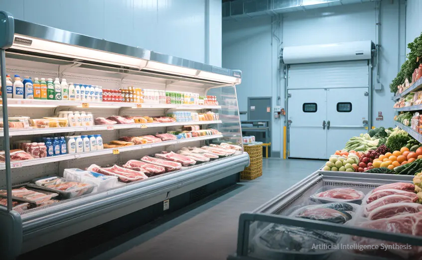 Refrigeration Units for ขายปลีกอาหาร